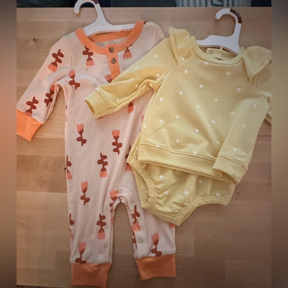Bundle of two NWT 3-6mo girls Target clothes